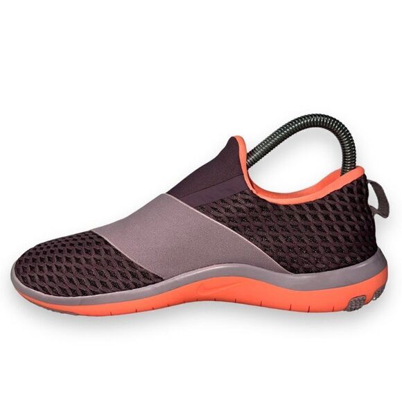 Nike Free Connect Slip-on Purple / Peach / Silver 843966-500 Women's 7 - Picture 6 of 11
